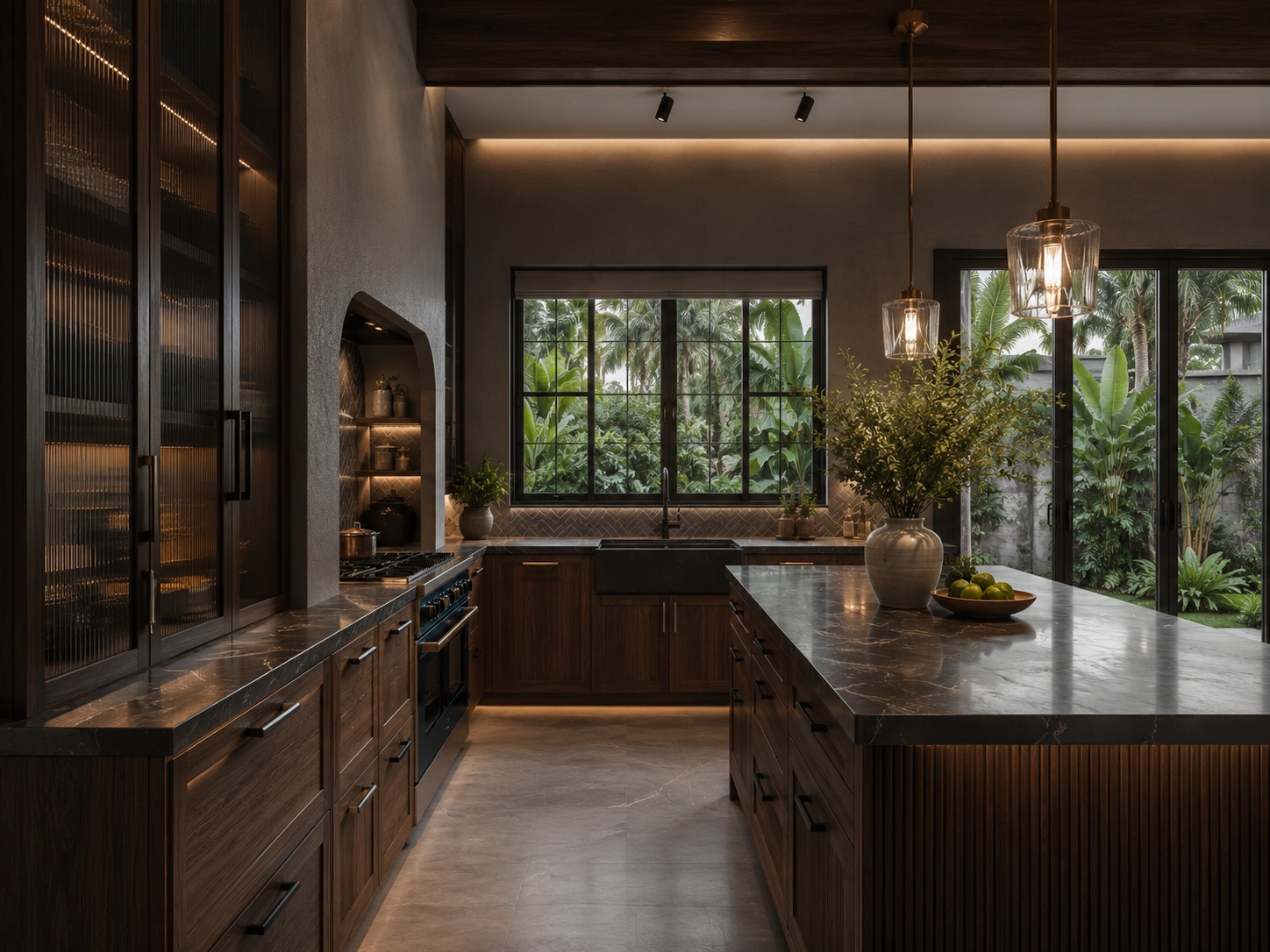 WARM LUXURY RESIDENCE INTERIOR